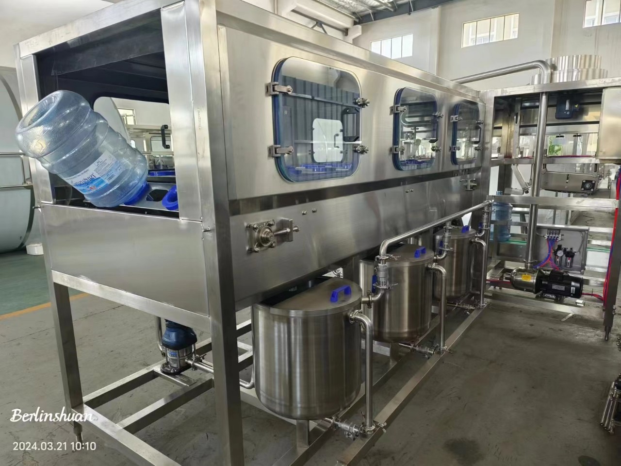 Dự toán chi phí đầu tư dây chuyền sản xuất nước đóng bình