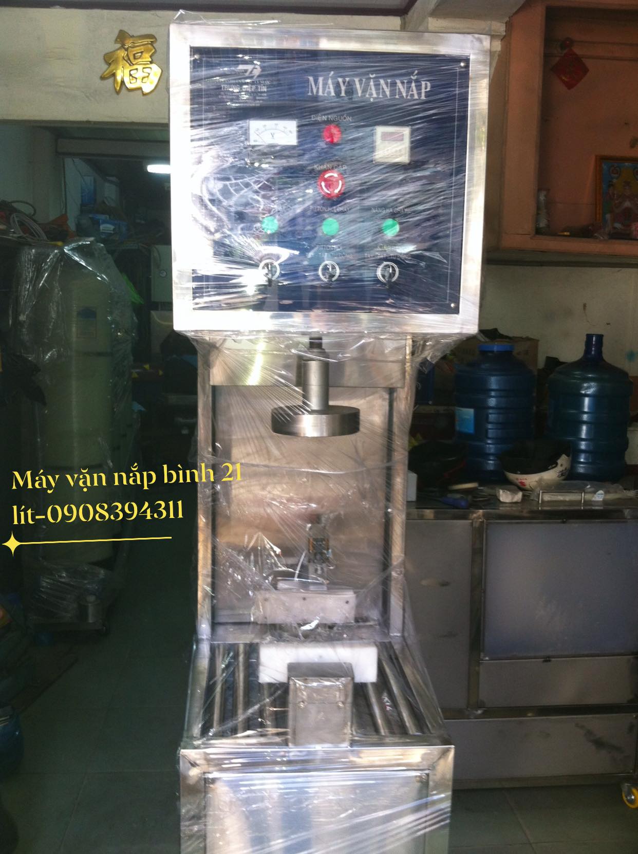Top máy đóng nắp chai nước bán chạy 2025